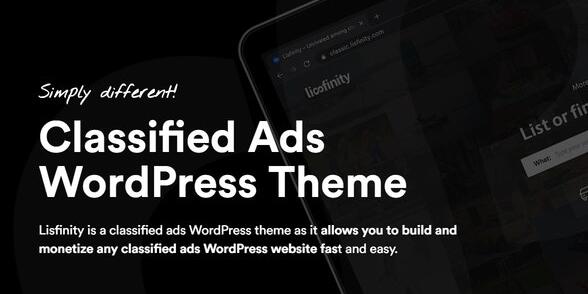 Lisfinity v1.3.9无限制版（已汉化）– WordPress分类广告主题