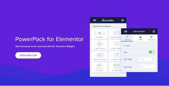 PowerPack For Elements v2.12.12（已汉化） – Addons for Elementor