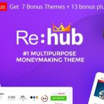 Rehub v14.7.1破解版-会员营销,多厂商商店,社区主题-学课技术网