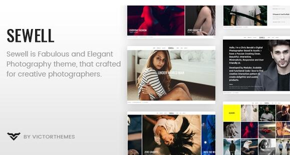 Sewell v1.8.2 – WordPress摄影主题