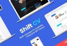 ShiftCV v3.0.4破解版 –WordPress博客\简历\作品集\ 主题-学课SEO