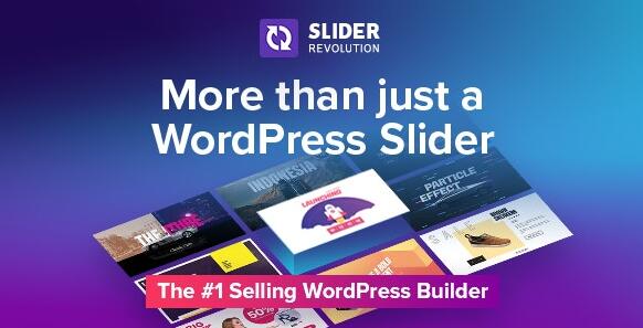 Slider Revolution v6.7.37（已汉化）– WordPress滑块/幻灯片模板插件