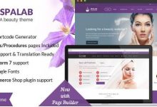Spa Lab v5.2 – WordPress美容美发主题-学课SEO