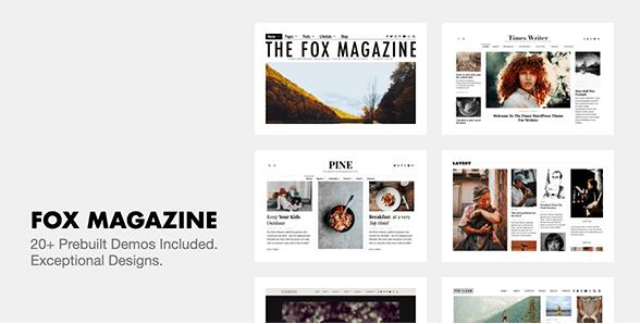 The Fox v6.2无限制版 – WordPress 杂志主题