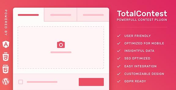 TotalContest Pro v2.9.1 –WordPress竞赛插件