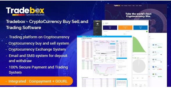 Tradebox v6.4无限制版– 加密货币交易源码