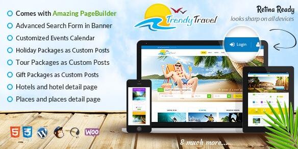 Trendy Travel v6.6无限制版（已汉化） – WordPress旅游主题