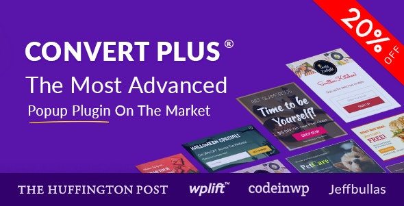 Convert Plus v3.6.1 – WordPress弹出插件