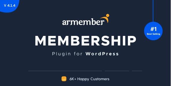 ARMember v6.9.13免激活版（已汉化） + Addons – WordPress 会员插件