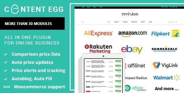 Content Egg Pro v18.7.0(已汉化) – 适用于会员的多合一插件