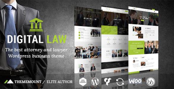 Digital Law v12.5无限制版 – WordPress法律顾问主题