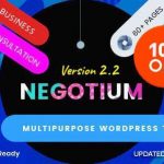 Negotium v2.2破解版 - WordPress多用途业务主题-学课技术网