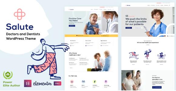 Salute Medical v3.6无限制版 – WordPress医院诊所主题