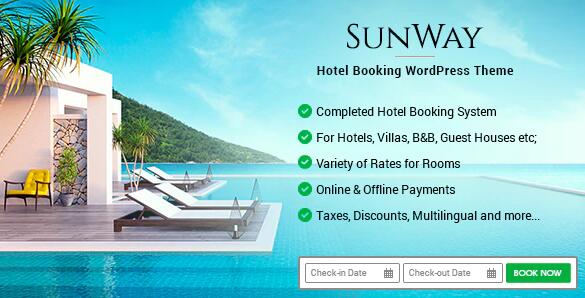 Sunway v6.8无限制版 – WordPress度假租赁主题
