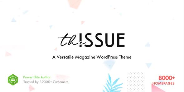 The Issue v1.6.9无限制版（已汉化） – WordPres杂志主题