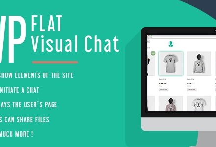 WP Flat Visual Chat v5.399破解版(已汉化) – WordPress实时聊天-远程视图-在线客服插件-学课SEO