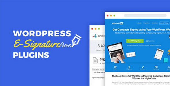 WP E-Signature v1.9.1无限制版（已汉化） – WordPress电子签名自动化插件