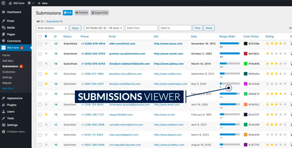 WS Form PRO v1.10.56 – WordPres表单插件