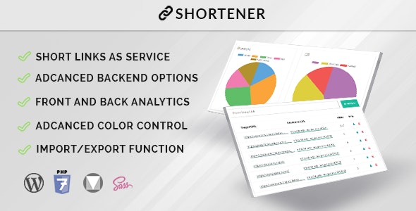 Shortener v2.0.4 - WordPress短网址插件-学课技术网