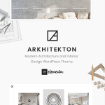 Arkhitekton v1.3.0 –WordPress现代建筑和室内设计主题-学课技术网