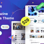 Blogar v1.2.5 – WordPress博客杂志主题-学课技术网