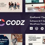 Codz v1.0.5 – WordPress软件和IT服务主题-学课技术网
