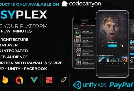 EasyPlex v1.5 – PHP电影,直播,电视剧,动漫源码-学课SEO