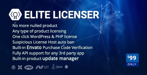 Elite Licenser v2.4.0无限制版（已汉化） – WordPress软件许可证管理插件