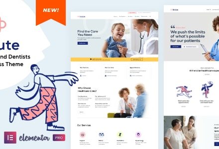 Salute v33.0 – WordPress医院主题-学课SEO