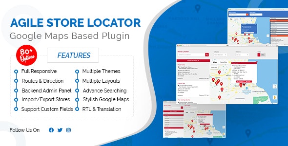 Store Locator (Google Maps) v5.1.1（已汉化） – WordPress Google地图店铺定位插件