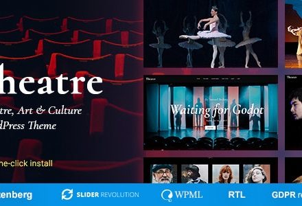 Theater v1.2.0 – WordPress剧院主题-学课SEO