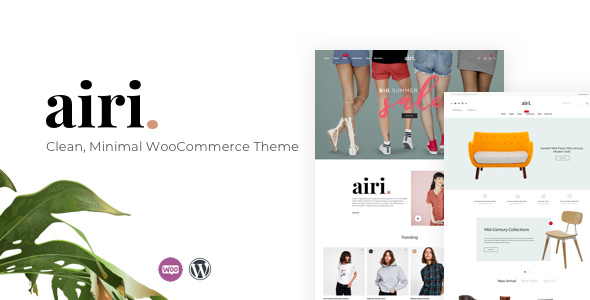 Airi v1.3.0 – WooCommerce干净，最小的主题