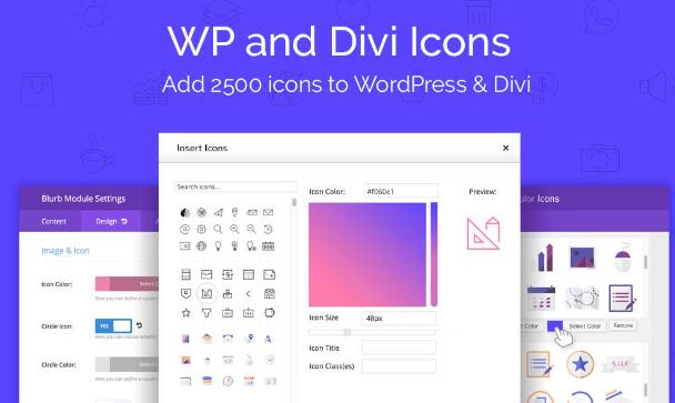 WP and Divi Icons Pro v2.0.9（已汉化） – WordPress Divi 图标插件