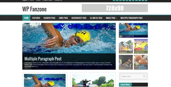 WP Fanzone v3.2无限制版–WordPress体育迷主题
