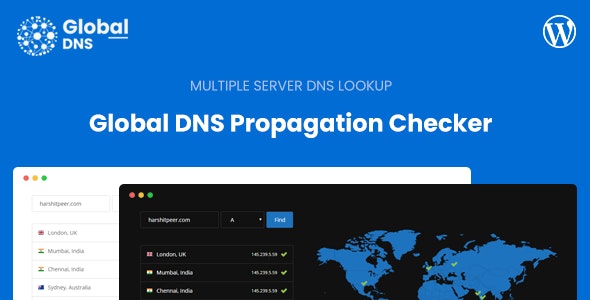 Global DNS v2.10.1无限制版（已汉化） – 多服务器– DNS传播检查器