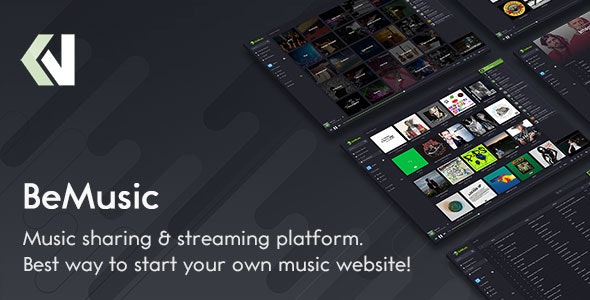 BeMusic v3.1.3（已汉化） – 音乐网站PHP源码