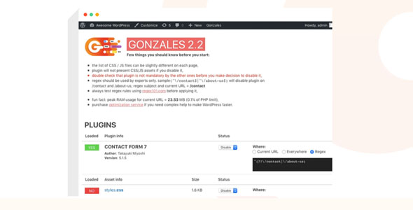Gonzales v2.3无限制版–WordPress加速插件