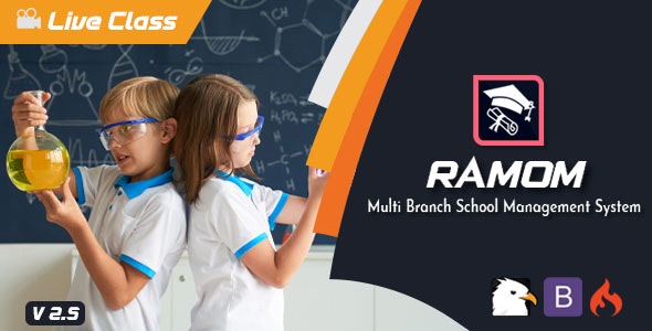 Ramom v4.5无限制版–多分支学校管理系统