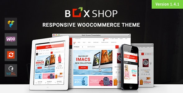 BoxShop v2.2.9 – WordPress响应式 WooCommerce 主题