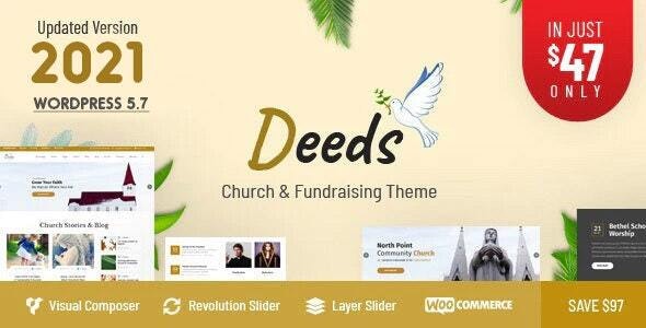 Deeds v10.3 – WordPress 最佳响应式主题