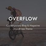 Overflow v1.5.5 - WordPress当代博客和杂志主题-学课技术网