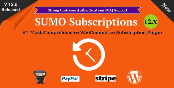 SUMO Subscriptions v17.1.0(已汉化) – WooCommerce 订阅系统插件