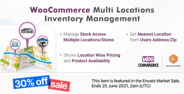 WooCommerce Multi Locations Inventory Management v4.2.12已去除限制（已汉化）