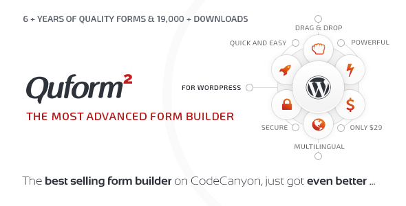 Quform v2.21.0无限制版（已汉化） – WordPress 表单生成器