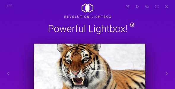 Revolution Lightbox WordPress Plugin v2.0 – WordPress幻灯片插件