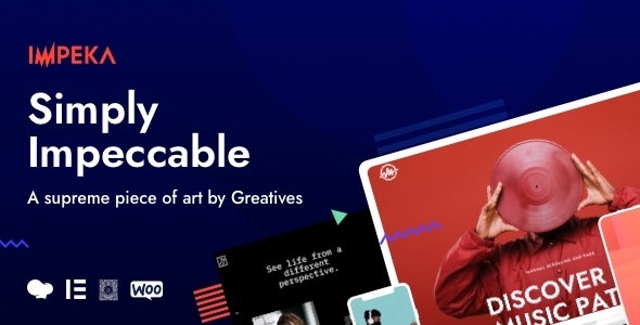 Impeka v2.0.7（已汉化） – WordPress 创意多用途主题