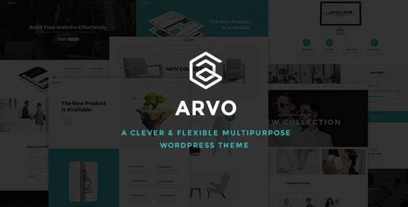 Arvo v2.9 – 一个聪明灵活的多用途 WordPress 主题
