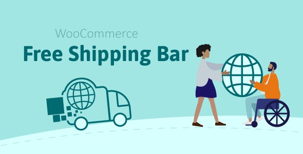 WooCommerce Free Shipping Bar v1.27（已汉化） – WooCommerce 增加平均订单价值插件