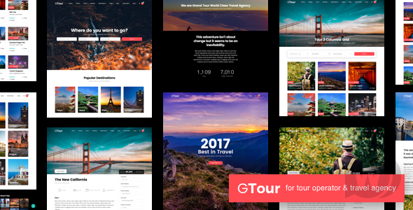 Grand Tour v5.6无限制版（已汉化） – WordPress 旅游模板