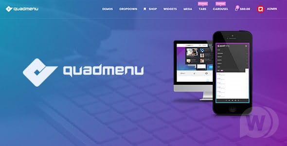 QuadMenu Pro v3.1.8（已汉化） – WordPress 超级菜单插件